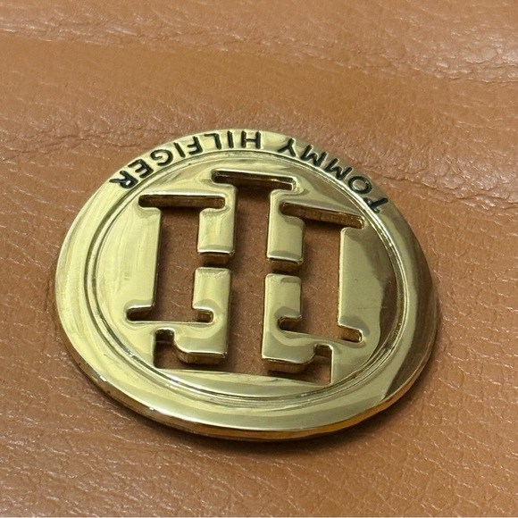 Tommy Hilfiger Women’s Brown Leather Loafers Flats Slip on Shoes Size 10M - Picture 11 of 12